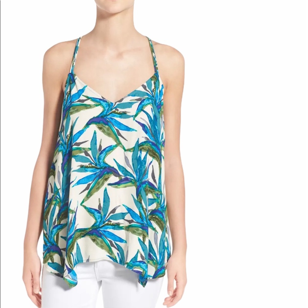 Ella Moss Malaya Floral Print Tank